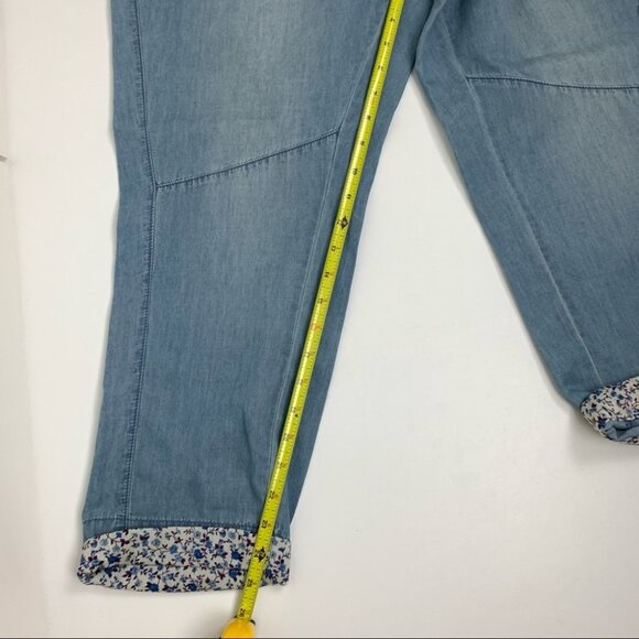 VINTAGE America Chambray Pants Size 8 - Picture 6 of 8